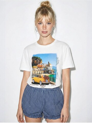 Bianco Lucci T-Shirts in Weiß