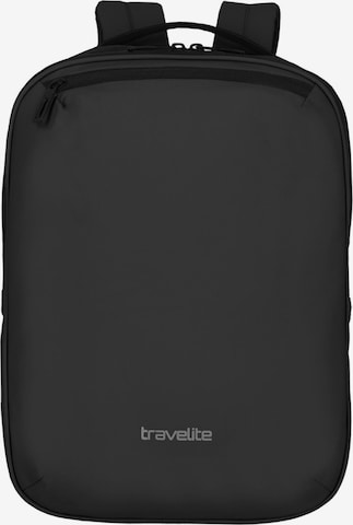 TRAVELITE Backpack in Black: front