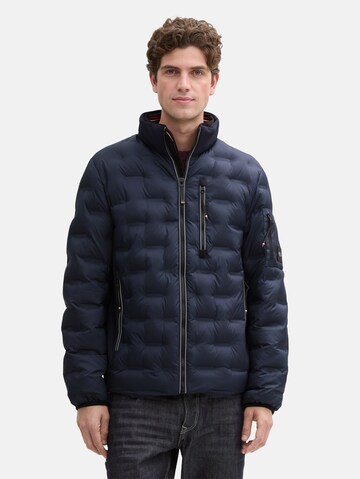 TOM TAILOR Tussenjas in Blauw: voorkant