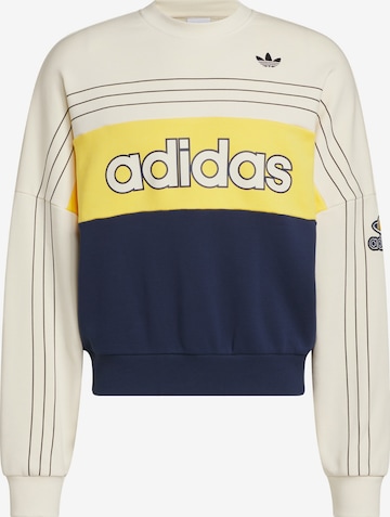 ADIDAS ORIGINALS - Sweatshirt 'Varsity' em branco: frente