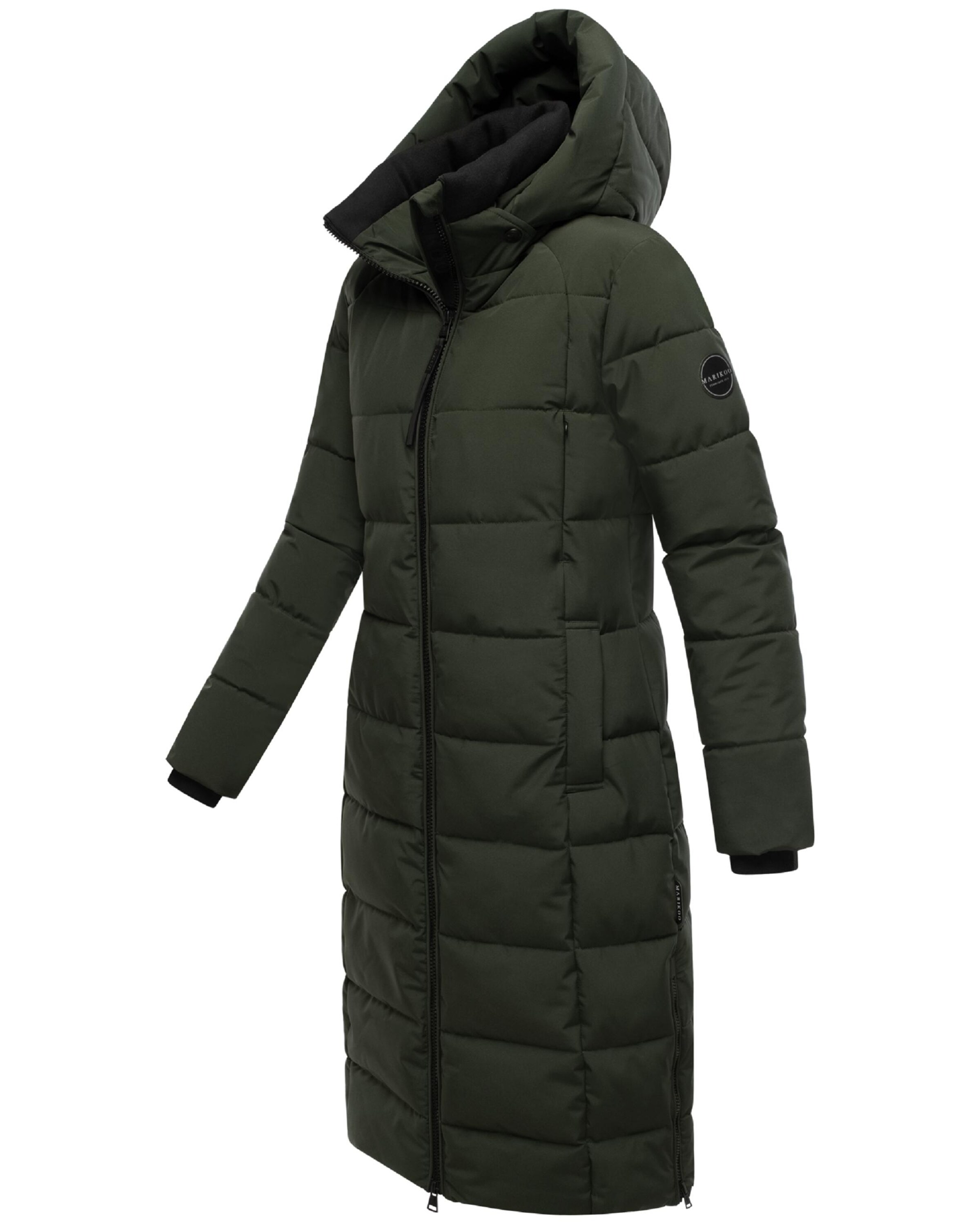 MARIKOO Winter Coat 'Lanitaa XVI' in Green