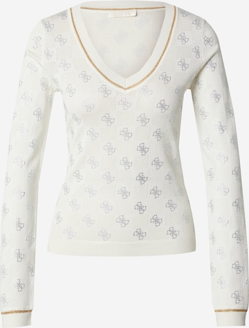 GUESS Пуловер 'Rosie' в бежово: отпред