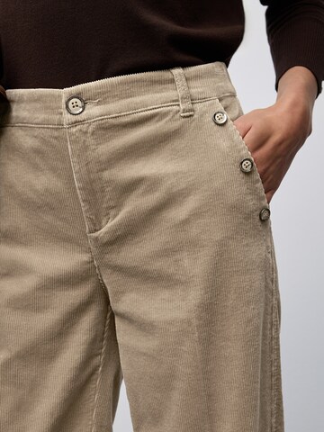 STREET ONE Regular Pleated Pants in Beige