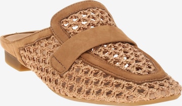 Paul Green Pantolette in Braun: Vorderseite