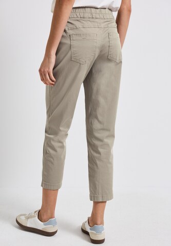 STREET ONE Slimfit Hose in Grau