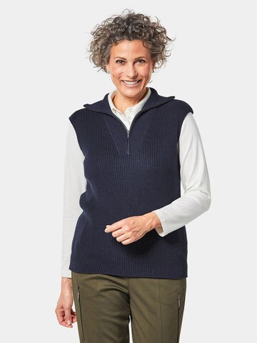 Pull-over Goldner en bleu : devant