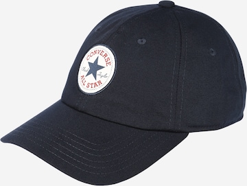 Cappello da baseball 'TIPOFF' di CONVERSE in blu: frontale