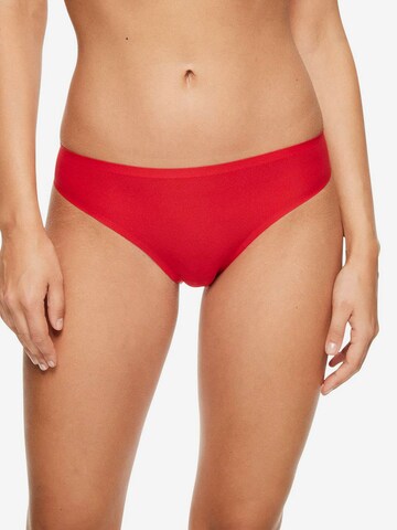 Chantelle String in Rood: voorkant