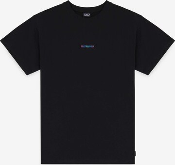 Propaganda Shirt in Black: front