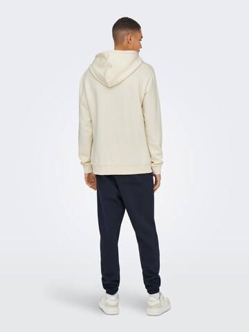 Only & Sons Sweater 'Sceres' in Beige