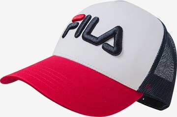 FILA Hat 'BASE' in White: front