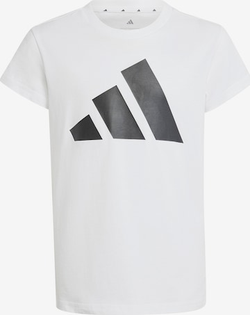 ADIDAS SPORTSWEAR Performance Shirt 'BL 160' in White: front