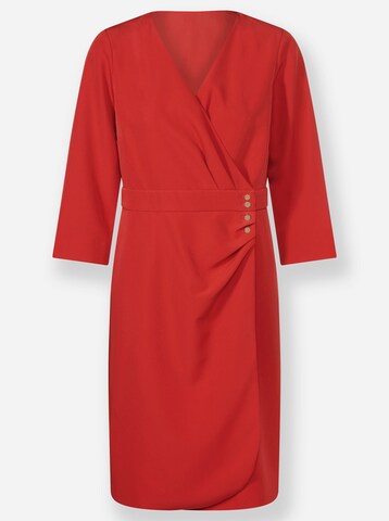 heine Pletena obleka | rdeča barva: sprednja stran