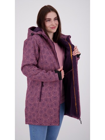deproc Übergangsjacke 'KEELE PEAK II WOMEN' in Rot