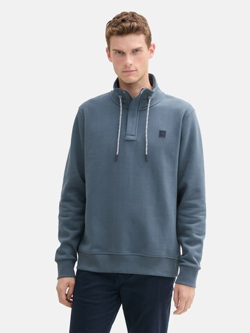 TOM TAILOR Sweatshirt in Blue: front