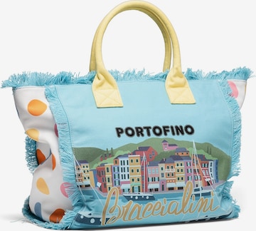 Borsa a mano 'Thalassa' di Braccialini in colori misti: frontale