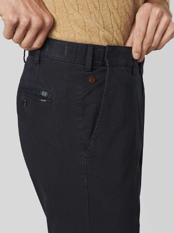 MEYER Regular Chino Pants 'Oslo' in Blue