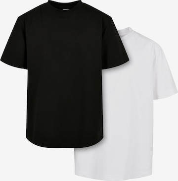 T-Shirt Urban Classics en noir : devant