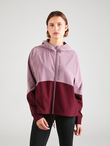 UNDER ARMOUR Athletic Jacket in Purple: front