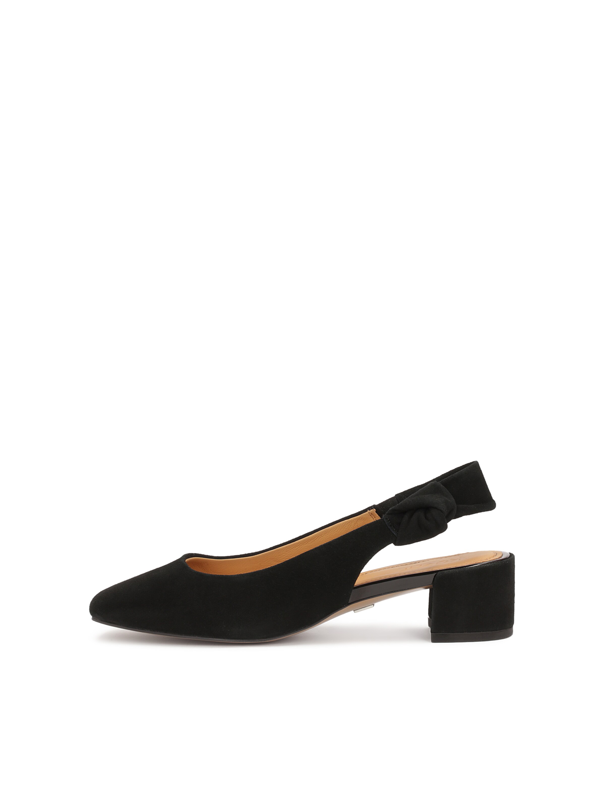 Kazar Slingback Pumps in Black: front
