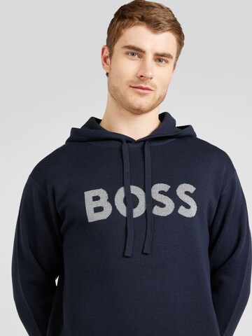 BOSS Sweter w kolorze niebieski