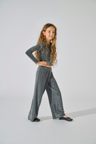 ONLY GIRLS Loosefit Hose 'KOGQueen' in Schwarz: Vorderseite