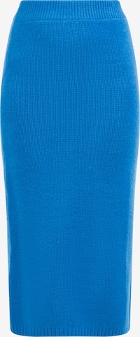 IZIA Skirt in Blue: front