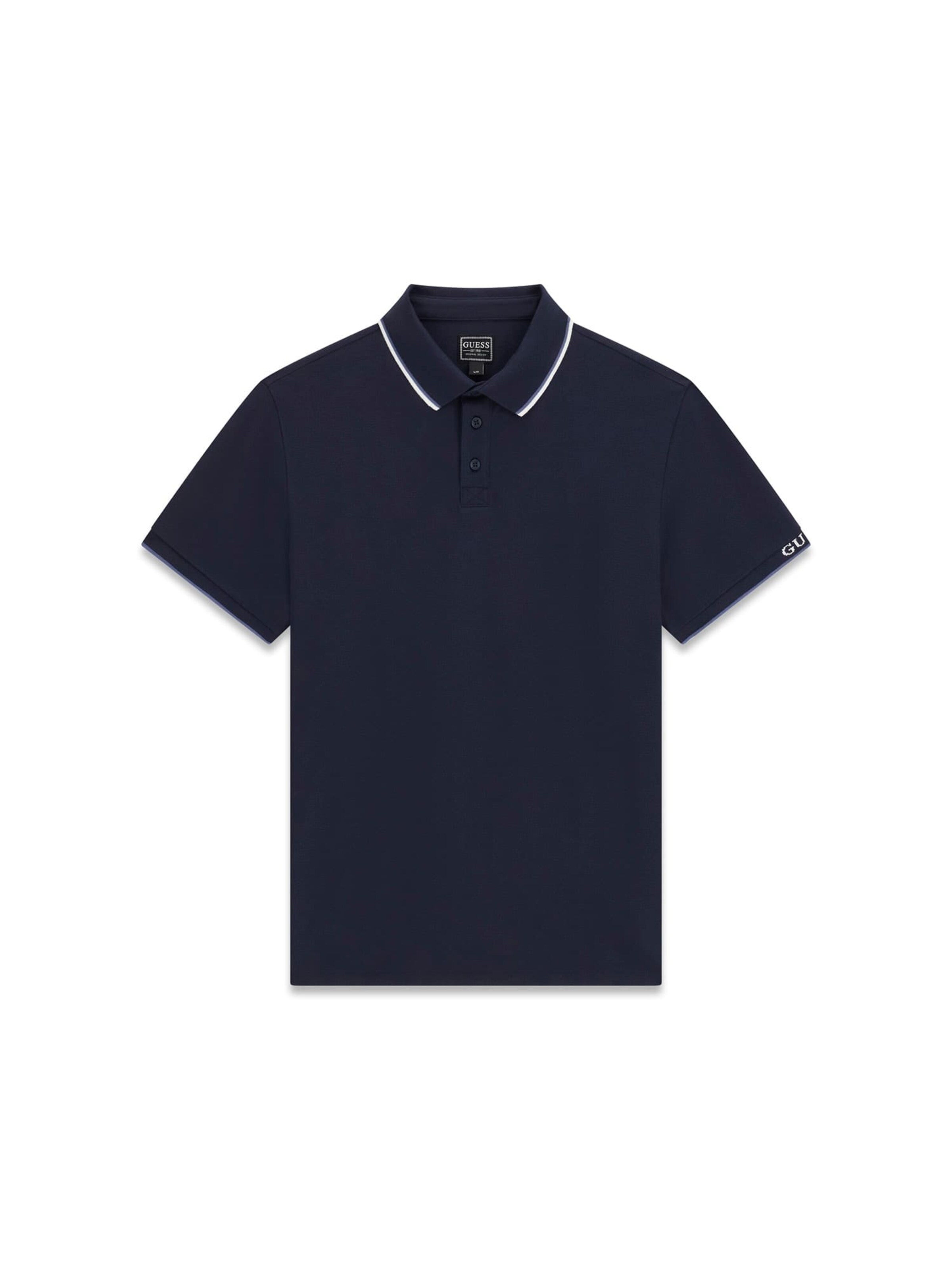GUESS Poloshirt in Blau: Vorderseite
