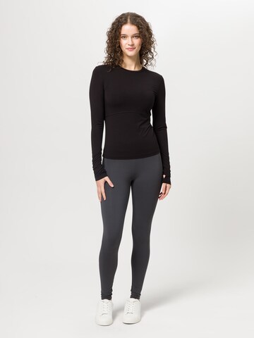 Les Lunes Shirt 'Flow Longsleeve' in Zwart