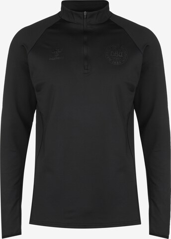 Hummel Sweatshirt in Black: front