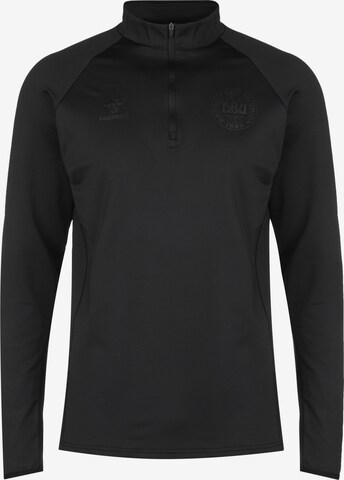 Sweat-shirt Hummel en noir : devant