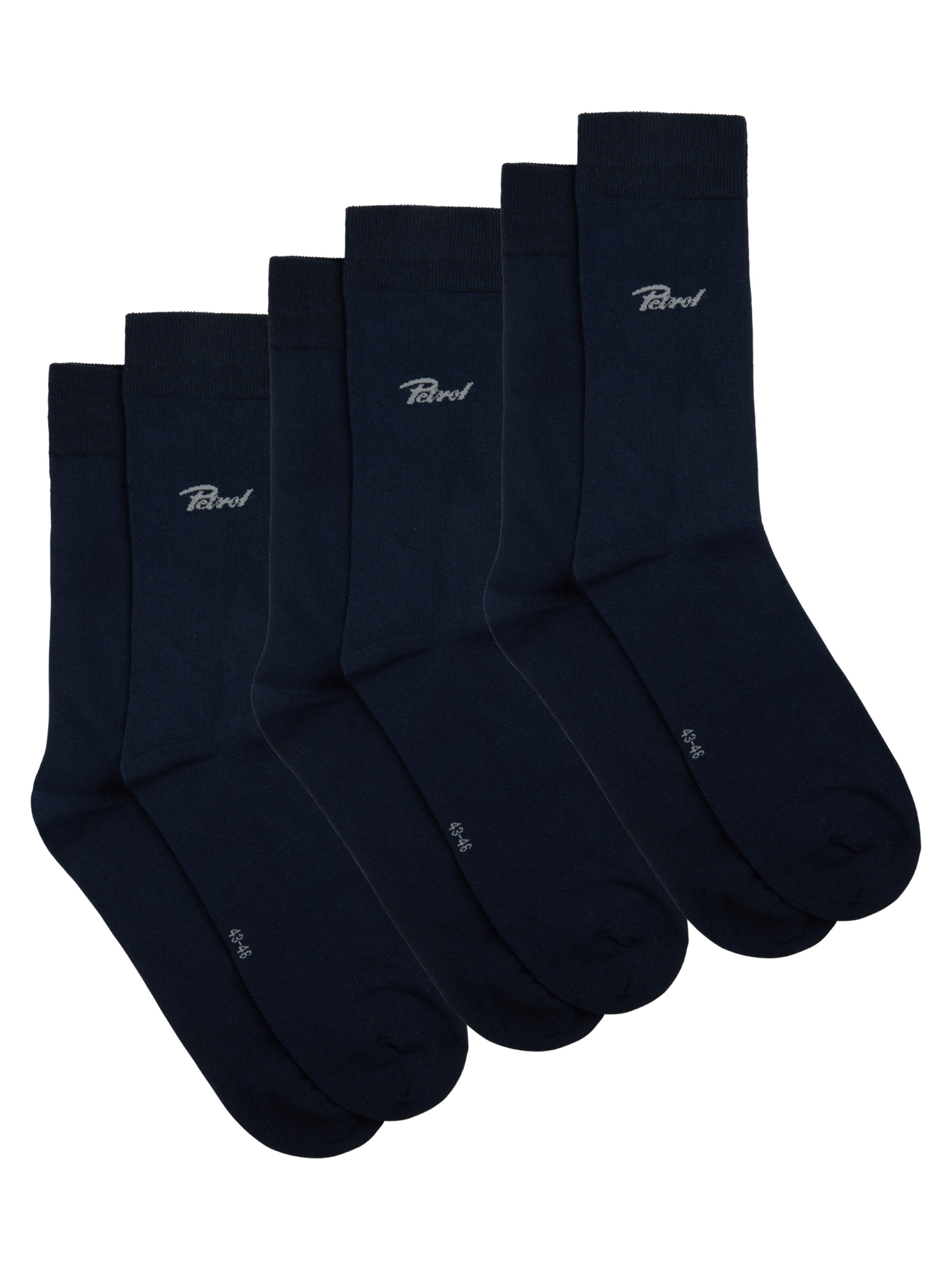Petrol Industries Socken in Schwarz: Vorderseite