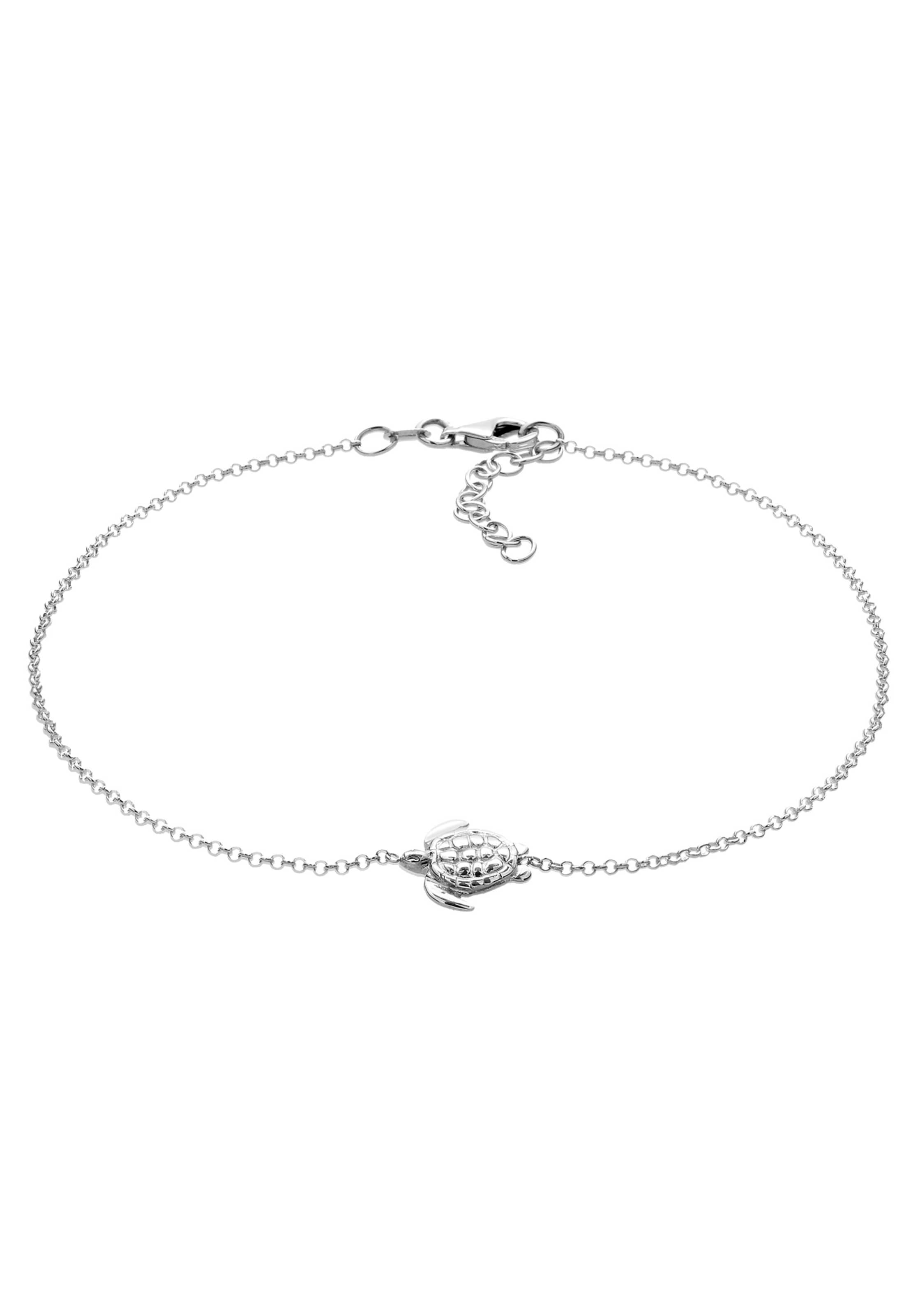 ELLI Fußschmuck in Silber: Vorderseite
