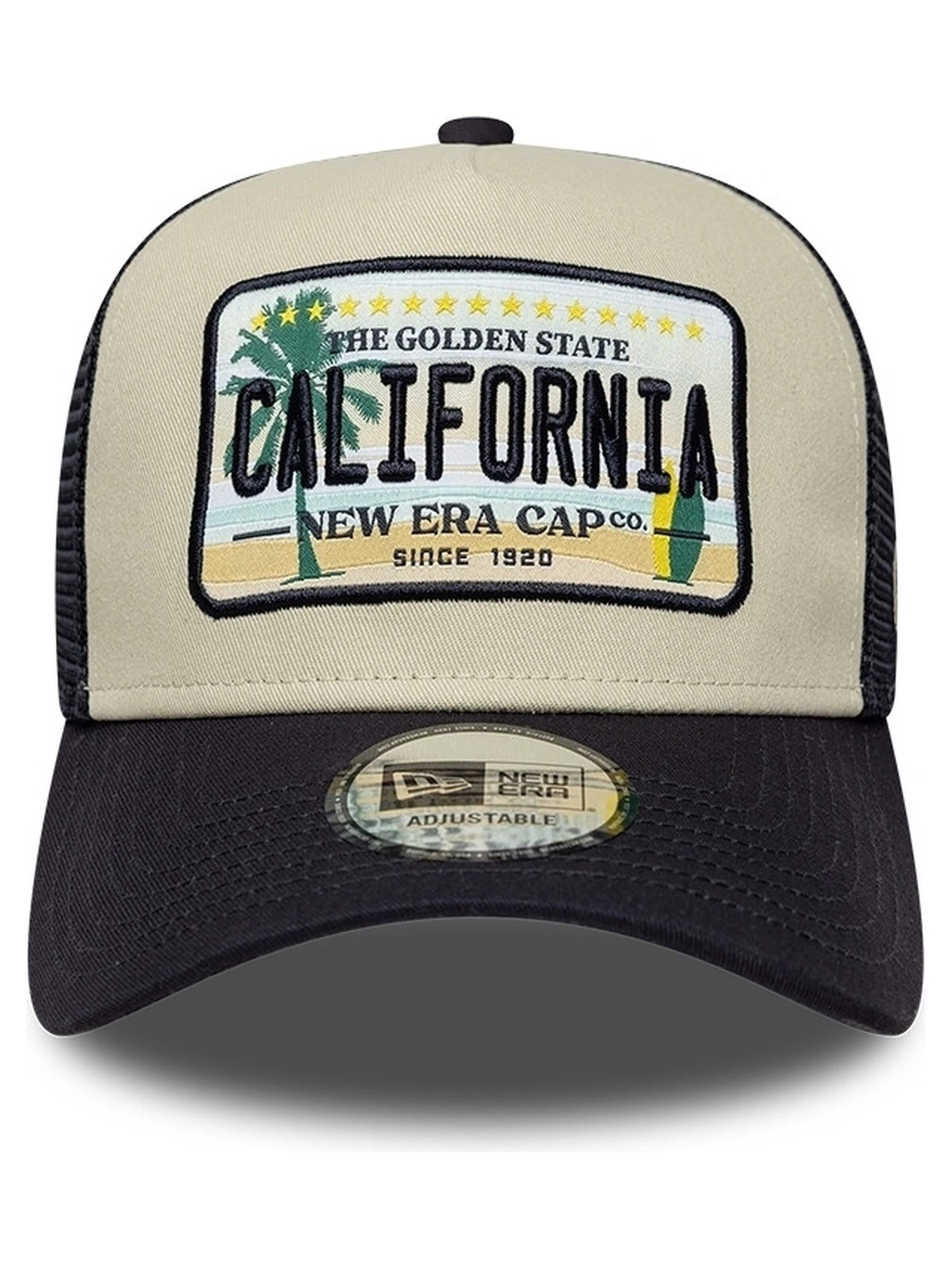 NEW ERAŠilterica 'Gorra new era marino california license plate trucker cap' - plava boja: prednji dio