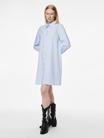 PIECES Blousejurk 'PCPenny' in Blauw