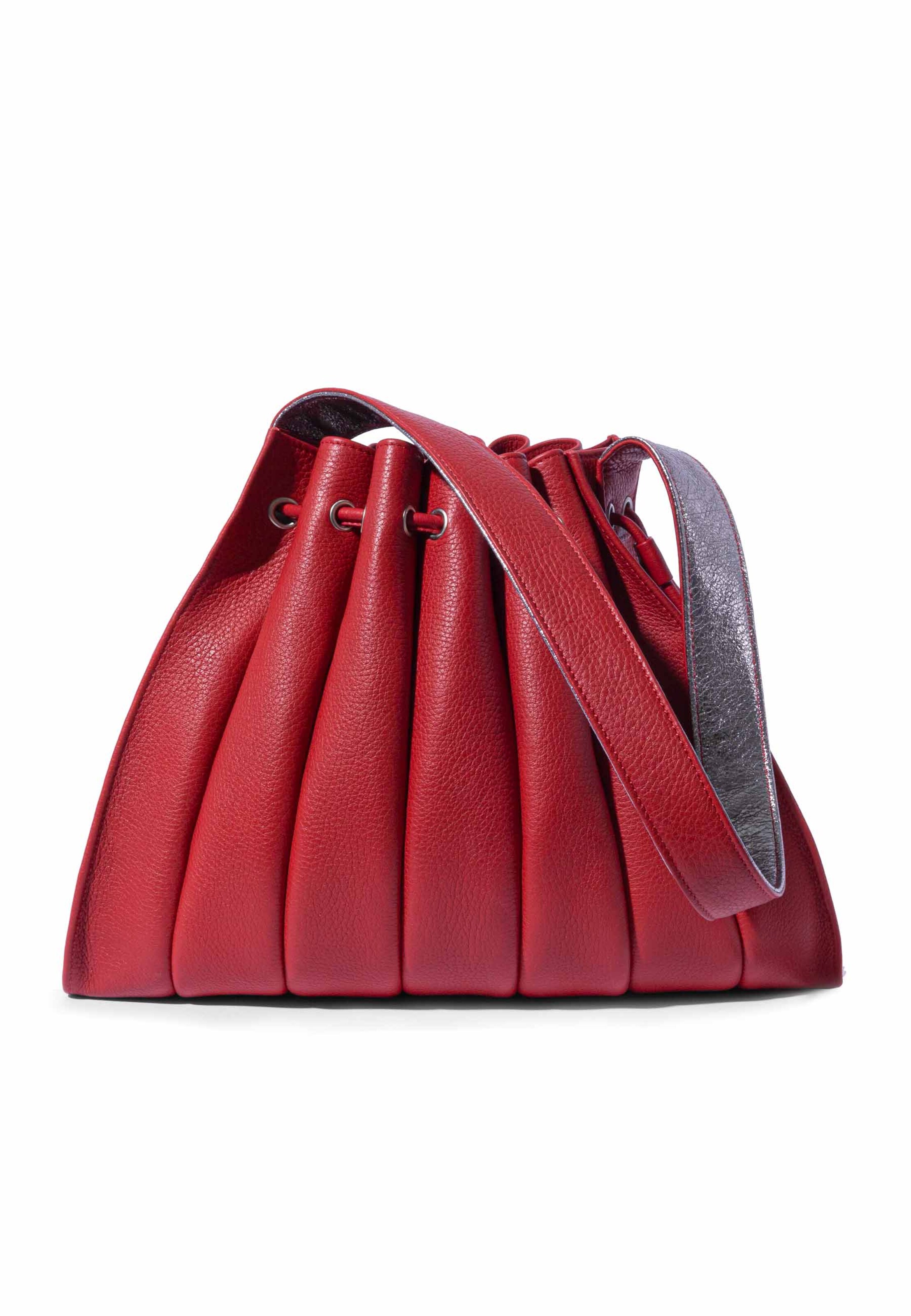 Gretchen Shoulder Bag 'Fan' in Red