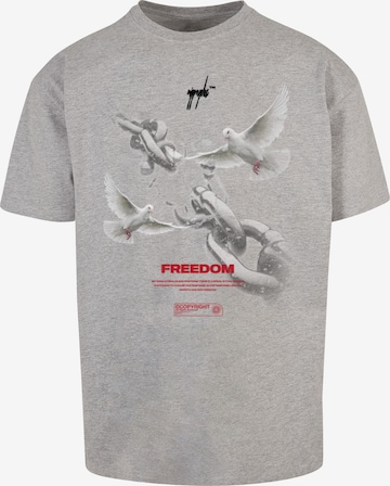 T-Shirt 'Freedom' MJ Gonzales en gris : devant