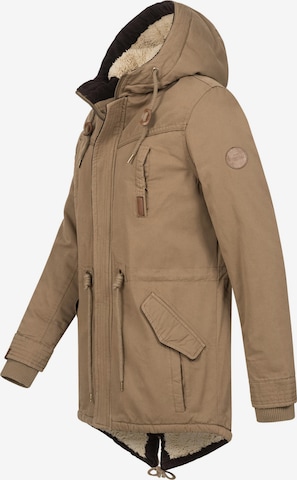 Parka d’hiver Alessandro Salvarini en beige