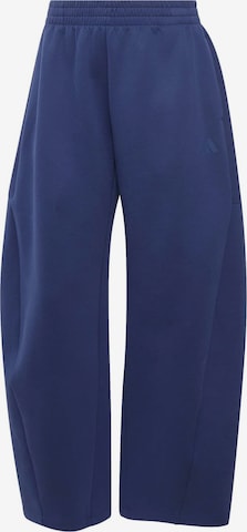 Pantaloni sportivi 'Soft Lux' di ADIDAS SPORTSWEAR in blu: frontale