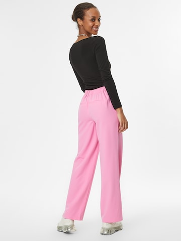 MSCH COPENHAGEN Bootcut Kalhoty 'Karitta' – pink