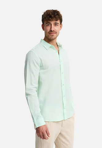 INDICODE JEANS Regular fit Business shirt 'Ceppo' in Green