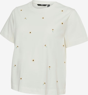 balta Vero Moda Maternity Marškinėliai 'VMMSOLA METTE': priekis