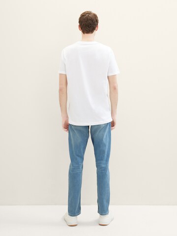 TOM TAILOR Tapered Jeans i blå