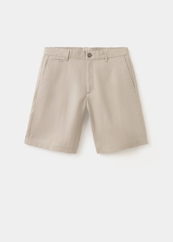 MANGO MAN Regular Chino Pants 'Carp' in Beige