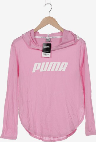 PUMA Langarmshirt M in Pink: predná strana