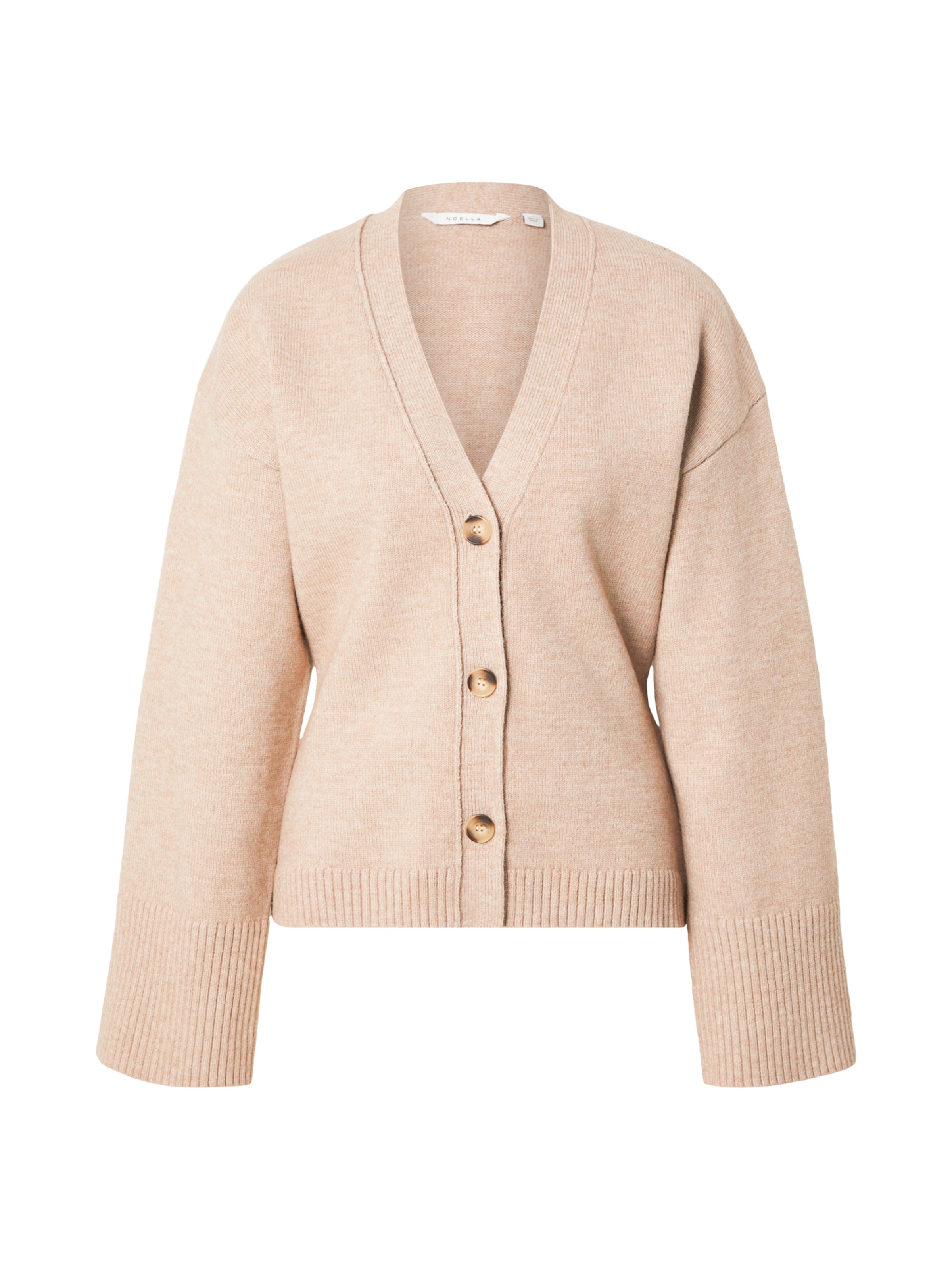 Cardigan 'Lenyx' Noella en beige : devant