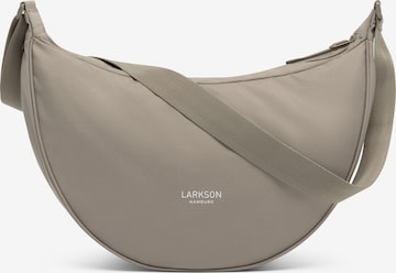 LARKSON Axelremsväska 'Solveig Large' i grå: framsida