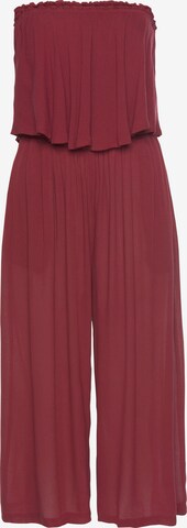 VIVANCE Jumpsuit in Rood: voorkant