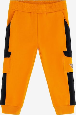GUESS Loose fit Pants in Orange: front