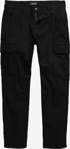 Men Plus Regular Hose in Schwarz: Vorderseite